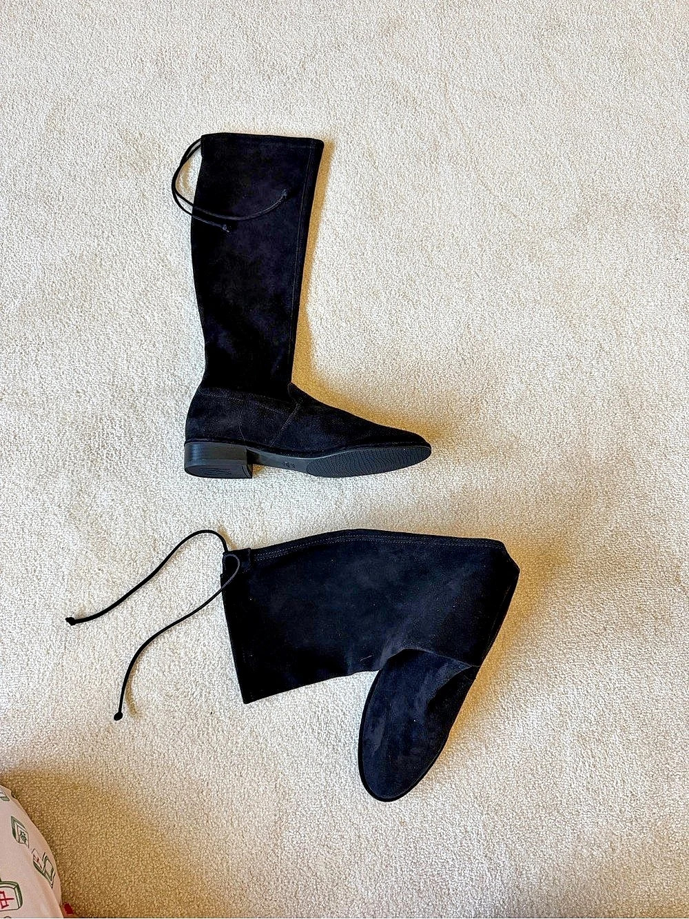 Stuart Weitzman Lowland Over-the-Knee Boot Black US 8.5 M